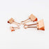 Binder Clip Paper Clamps - Assorted Sizes (Mini, Small, Medium, Large), 100 Pcs Clips for Office School
