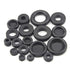 XINGYHENG 125Pcs Rubber Grommets Assortment Set, 18 Sizes for Plumbing and General Repair