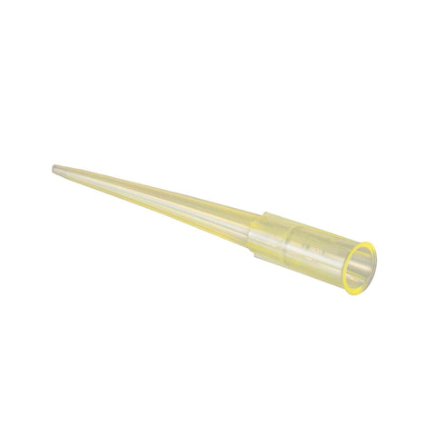 Eowpower 1000 Pieces Clear Yellow 200UL Laboratory Plastic Liquid Pipette Tips
