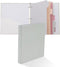 Y YOMA Colored 1 Pack 3 Ring Binder, 1 inch Pocket Binder with 5 Tab Dividers for Home School Office Supplies