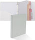 Y YOMA Colored 1 Pack 3 Ring Binder, 1 inch Pocket Binder with 5 Tab Dividers for Home School Office Supplies
