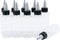 PET Plastic Liquid Squeeze Bottle, 10 Pcs 1 oz Dropper Dispensing Bottle for Tattoo Ink, Watercolor Pigment
