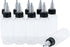 PET Plastic Liquid Squeeze Bottle, 10 Pcs 1 oz Dropper Dispensing Bottle for Tattoo Ink, Watercolor Pigment