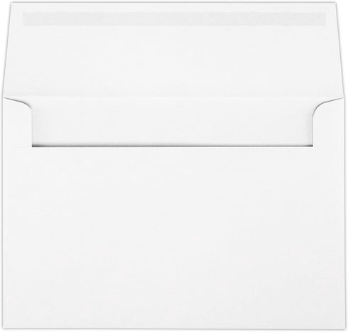 LUXPaper A8 Invitation Envelopes | 5 1/2" x 8 1/8" | Bright White | 50 Qty