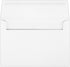 LUXPaper A8 Invitation Envelopes | 5 1/2" x 8 1/8" | Bright White | 50 Qty