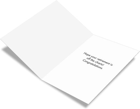 NobleWorks Funny Retirement Card with Envelope, Colorful Retiree Congrats Greeting