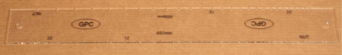 GPC 13.75 13.875 Dual Scal Fingerboard Slotting Template