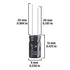 100uF 35V 6x12mm Electrolytic Capacitor 100 UF MFD 35 Volt 0.24x0.47in Aluminum Capacitors (Pack of 15)