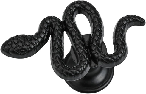 AugustknowU Door Knob Push Pull Door Knob Zinc Alloy Snake Handle Snake Small Snake Handle Single Hole Handle Wardrobe