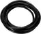 Silicone Tubing 1/2" ID x 3/4" OD Black High-Temperature Food Grade Hose Tube for Air and Liquid Transfer (6 Meter)