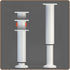 HJYCLFAZU Pack 4 of Furniture feet, Adjustable Table Legs, Cabinet Base Replacement Support feet for Sofa, Bed, Bedside