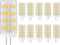 G4 LED Bulb 5W, 12V-24V 40W G4 Halogen Equivalent, Natural Daylight White 4000K, 10-Pack