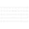 PATIKIL Nylon Flat Washers 8mm ID 16mm OD, 0.9mm Thick M8 Hard Plastic Round Sealing Flange Gaskets, Qty 50