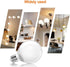 KOHEOPT G25 Bulbs,120V 5W(60W 3000K CRI85+ Bathroom,E26 Non-Dimmable (2 Pack) LED Globe Light Equivalent), Warm White