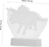PRETYZOOM Dinosaur Night Light Effect Cute Dino Bedside Table Lamp for Boys and Girls Rooms Nursery Decoration Portable
