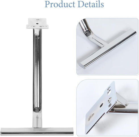 Lurrose Salon Chair Foot Pedal Replacement: Universal Salon Chair Legrest - Heavy Duty Foot Rest Easy Installation
