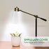 E27 Bulb 5.51X4.92X3.54In Hemobllo Stylish Cloth Lampshade Clip-on Lamp Cover for Lightweight Bedroom Table Floor Lamp