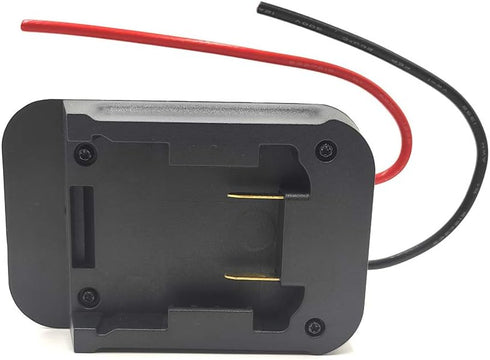 Battery Adapter for DEWALT 18V/20V MAX & Milwaukee M18 Lithium Battery Power Mount Connector Dock