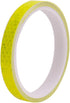 Reflective Tape, Yellow, 0.5" x 10', Waterproof Strong Safety Tape for Bicycle, Trucks, Cars