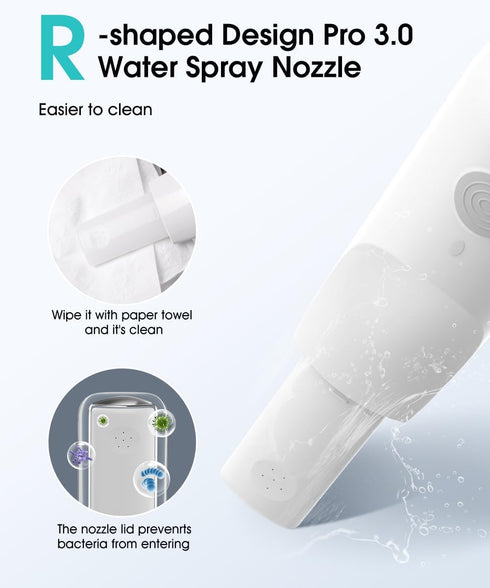 ihork 3.0 350ML,IPX7 3 Hemmoroid Pro Electric Portable Bidet Handheld Personal Travel Bidet with Model Electric Sprayer