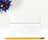 LUXPaper A2 Invitation Envelopes | 50 Qty | Peel & Press | 4 3/8" x 5 3/4" | White Linen | 80lb. Text