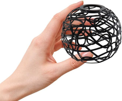 (C002) KUMGROT Mini Metal Cage Lampshade for Hanging Light Pendant Lampshade Vintage Industrial Wire Cage Lamp Holders