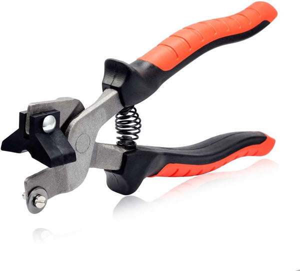 SPEEDWOX 8" Mosaic Nippers with Strong Plastic Breaker Bar, Tile Nippers for Cutting Porcelain Ceramic