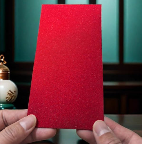 RICHINNA 30 Packets,Hong Pcs Red Envelopes,Blank without Words Red Bao Lucky Money Cash Envelopes for Spring Festival