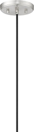 ML 25501-BN 12" 1-Light Lighting Kairo Wide Pendant - Brushed Nickel