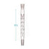 stonylab Vigreux Distillation Column, 24/40, 200 mm Length Borosilicate Glass for Laboratory