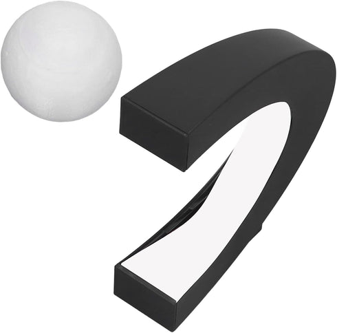 Floating Moon Night Light Lamp, Magnetic Levitation Desktop Light, Multicolor Changing ABS Floating Moon for Office