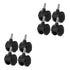 2sets Dolly Wheels Replacement Small Caster Wheels for Heavy Duty Garden Cart