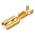 Baomain 0.11" Female Spade Quick Splice Crimp Terminals, Non Insulated, Pack of 100