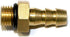 Interstate Pneumatics FMS64T 3/8 Inch - 24 UNF Male x 1/4 Inch Hose Barb Connector for Inflator Whips