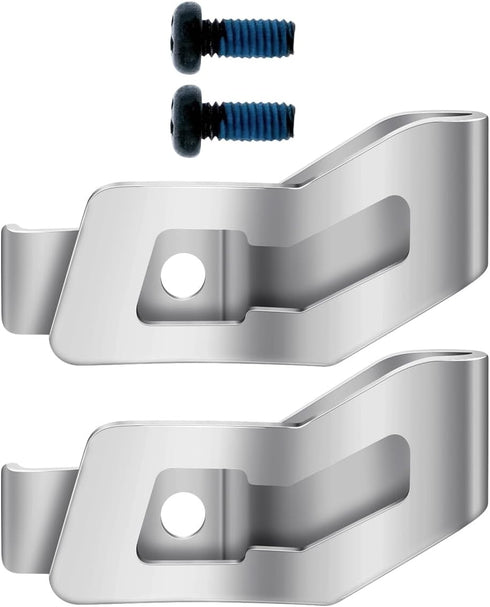 Belt Clips for Milwaukee, 2pcs 42-70-0495 Drill Tool Clips Hook Kit with Screws for Impact Wrench Driver