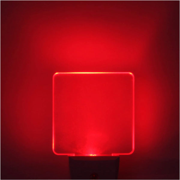 Red Night Lights Plug in 2 Pack, 0.5W Red Light Night Light