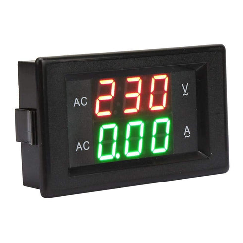 Fafeicy Digital Display AC Voltmeter, YB4835VA AC 500V/50A LED Ampere Meter, Multimeter
