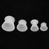 4pcs Silicone Dental Laboratory Mixing Cup Set, Rubber Dental Materials Mixing Bowl, Self-Curing Mixing Cup
