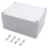 Twidec Waterproof Dustproof IP67 Junction Box, ABS Plastic Electrical Project Box DIY Enclosure Gray 8"x 6"x 4" (200 x