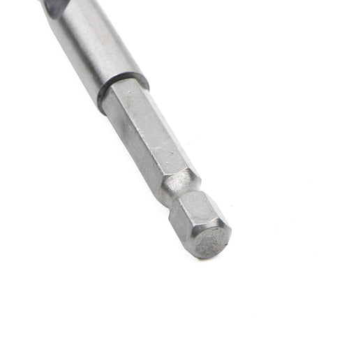 JIUWU Hex Handle Three Point Wood Drill Bit Set, High-Carbon Steel Brad-Point Tip for Woodworking, 2 Sets