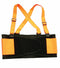 Cordova SB200L High Visibility Orange Back Support Belt with Glide Adjustable Clips - Large