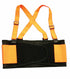 Cordova SB200L High Visibility Orange Back Support Belt with Glide Adjustable Clips - Large