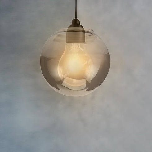 13.00X13.00X13.00CM ABOOFAN Glass Globe Lamp Shade Replacement Ball Lampshade Sphere Shade for Pendant Light Wall