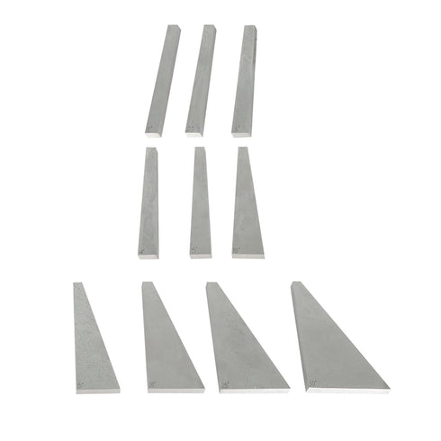 10-Pack Precision Angle Block Set, 1 to 5 Degree & 5 to 30 Degree Machinist Tools, Gauge Block Set