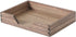 Wood Letter-Size Tray, Dark Wooden Front-Load Organizer for Office Desktop, Mail, Paper, File, Magazine Storage