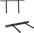 12" 5.9"/150mm Dnyta Heavy Duty Floating Shelf Bracket, Hidden Brackets for Floating Shelves, Invisible Layer Board