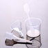 20 Pack Mini Clear Plastic Funnels with 2 Pcs Mini Pipette and Spoon for Filling Small Bottles or Containers