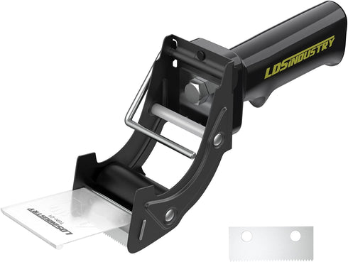 Rapid-Replace Packing Tape Dispenser Gun, Lightweight Ergonomic Heavy Duty Tape Cutter for Carton and Box Sealing