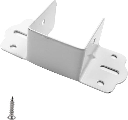 4Pcs 1.57" (40mm) Metal Bed Hinge Bed Support Bracket Bed Corner Furniture Fixed Bed Hardware Accessories Square