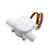1/4" Water Flow Sensor - Food-Grade Hall Effect Flowmeter Fluid Meter Counter 0.3-6L/min